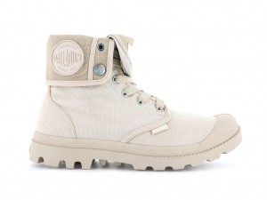 Kozaki Palladium Baggy Damskie Sahara/Safari | JOT315749