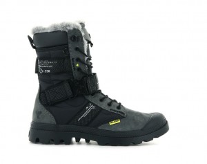 Kozaki Palladium Pampa Europa Tactical X Destiny Dziecięce Czarne | BTY761503