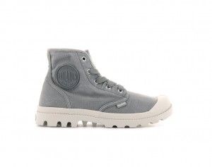 Kozaki Palladium Pampa Hi Damskie Szare | TFJ130462