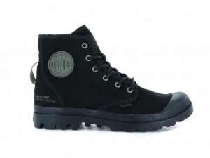 Kozaki Palladium Pampa Hi Htg Supply Damskie Czarne Czarne | VGT038412