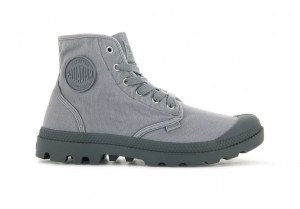 Kozaki Palladium Pampa Hi Męskie Szare | LJH153026