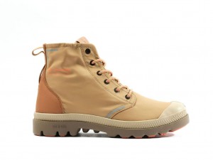 Kozaki Palladium Pampa Lite+ Recycle Wp+ Damskie Caramel/Cinammon | JXI731596