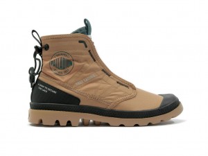 Kozaki Palladium Pampa Travel Lite Rs Dziecięce Woodlin | BRM136205