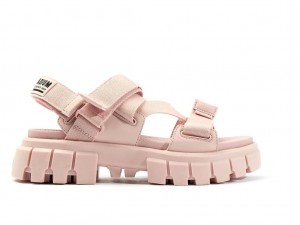 Sandały Palladium Revolt Sandal Mono Damskie Różowe | PBD860532