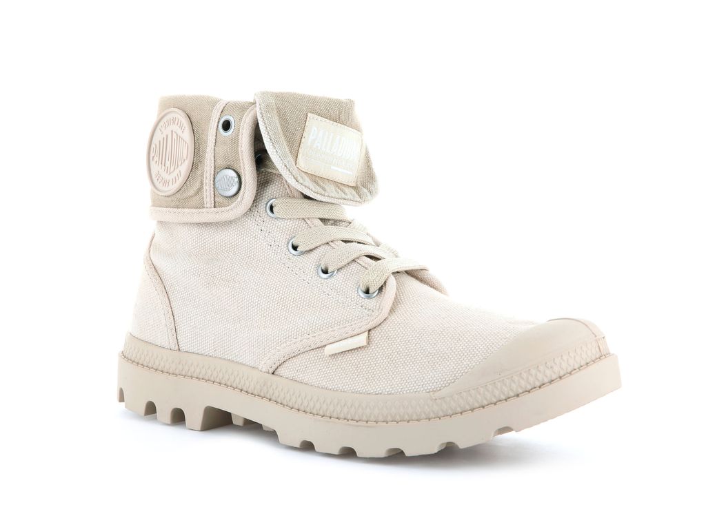 Kozaki Palladium Baggy Damskie Sahara/Safari | JOT315749