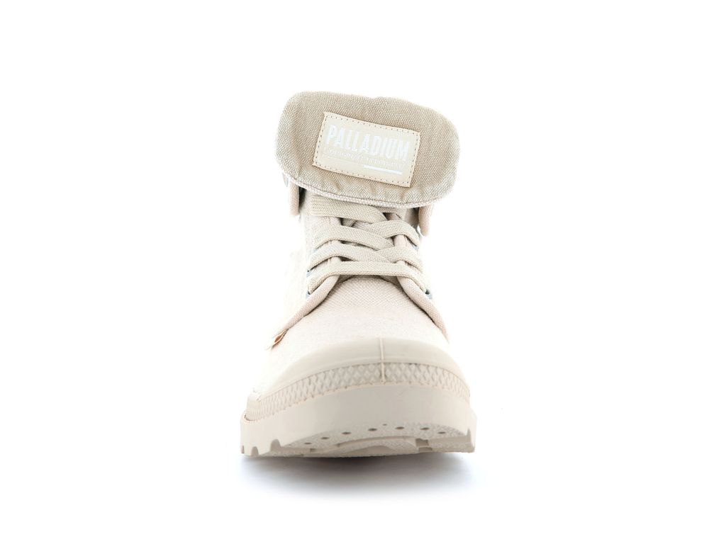 Kozaki Palladium Baggy Damskie Sahara/Safari | JOT315749