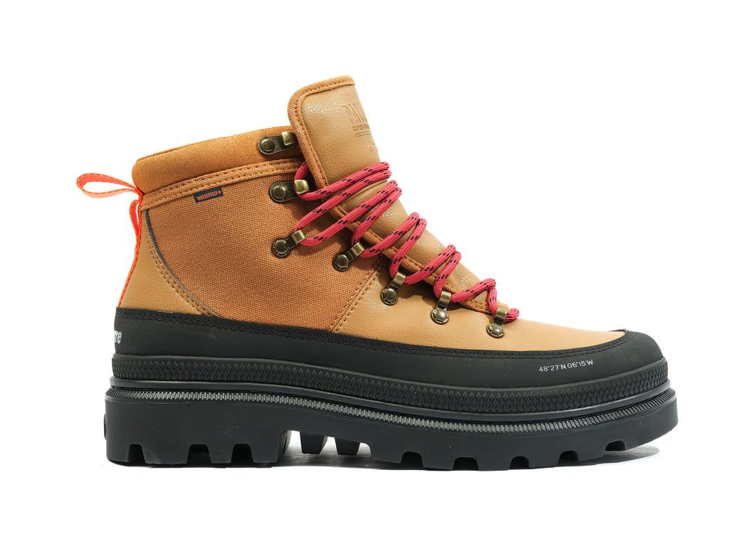 Kozaki Palladium Pallatrooper Hiker Wp+ Dziecięce Apple Cinammon | GZX183490