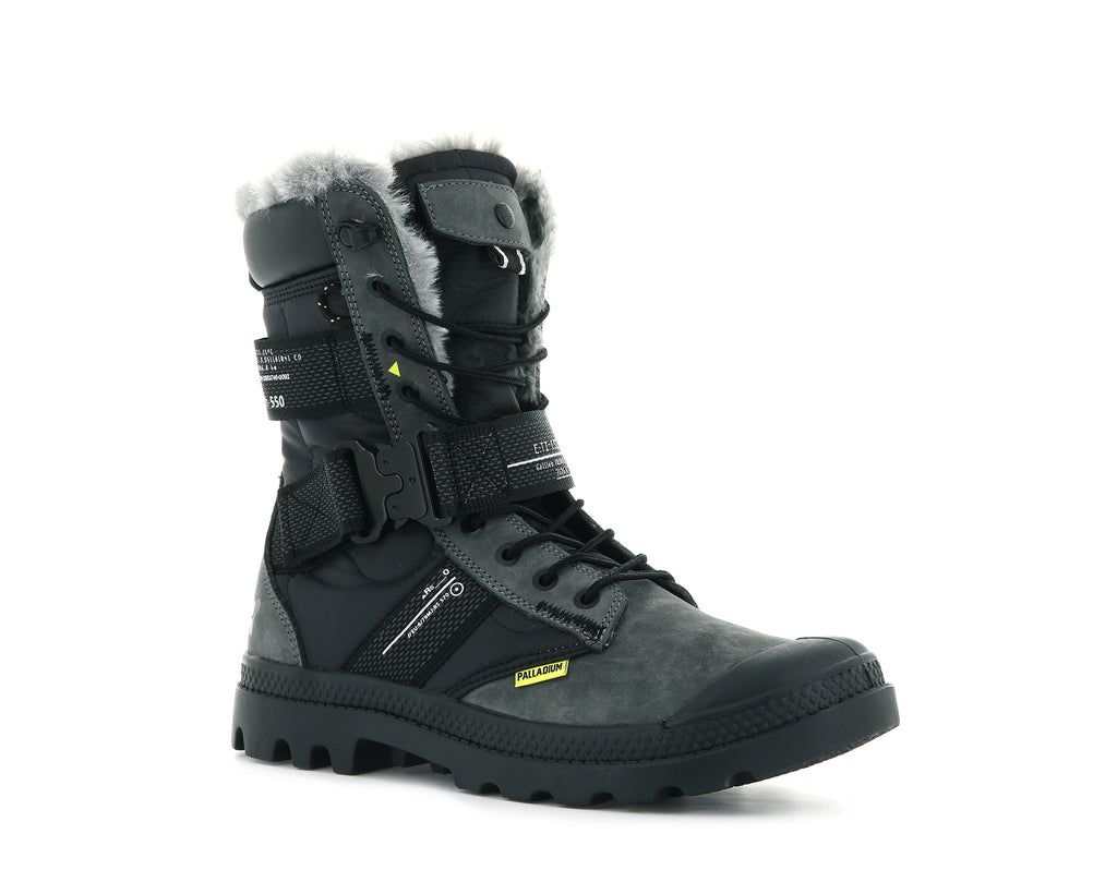 Kozaki Palladium Pampa Europa Tactical X Destiny Damskie Czarne | QKP605142