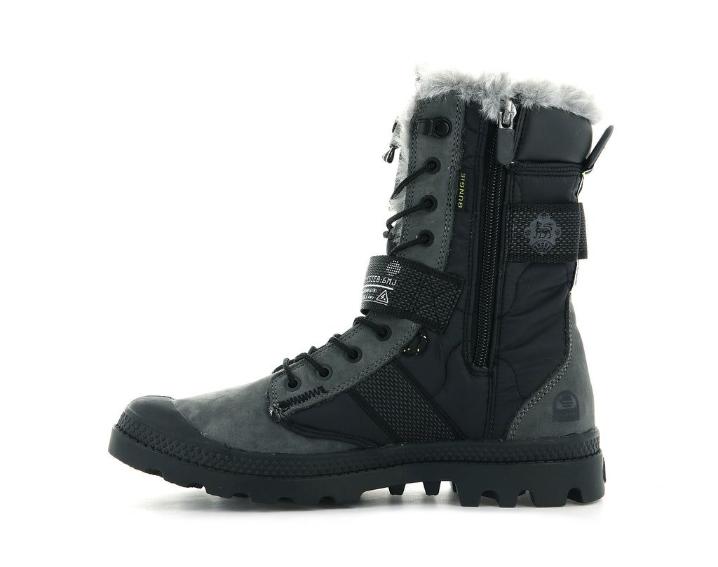 Kozaki Palladium Pampa Europa Tactical X Destiny Damskie Czarne | QKP605142