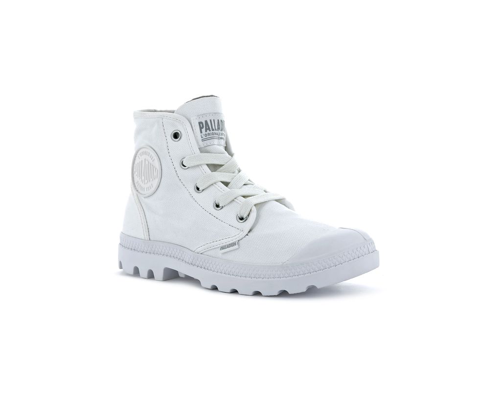 Kozaki Palladium Pampa Hi Damskie Białe | FZV532160