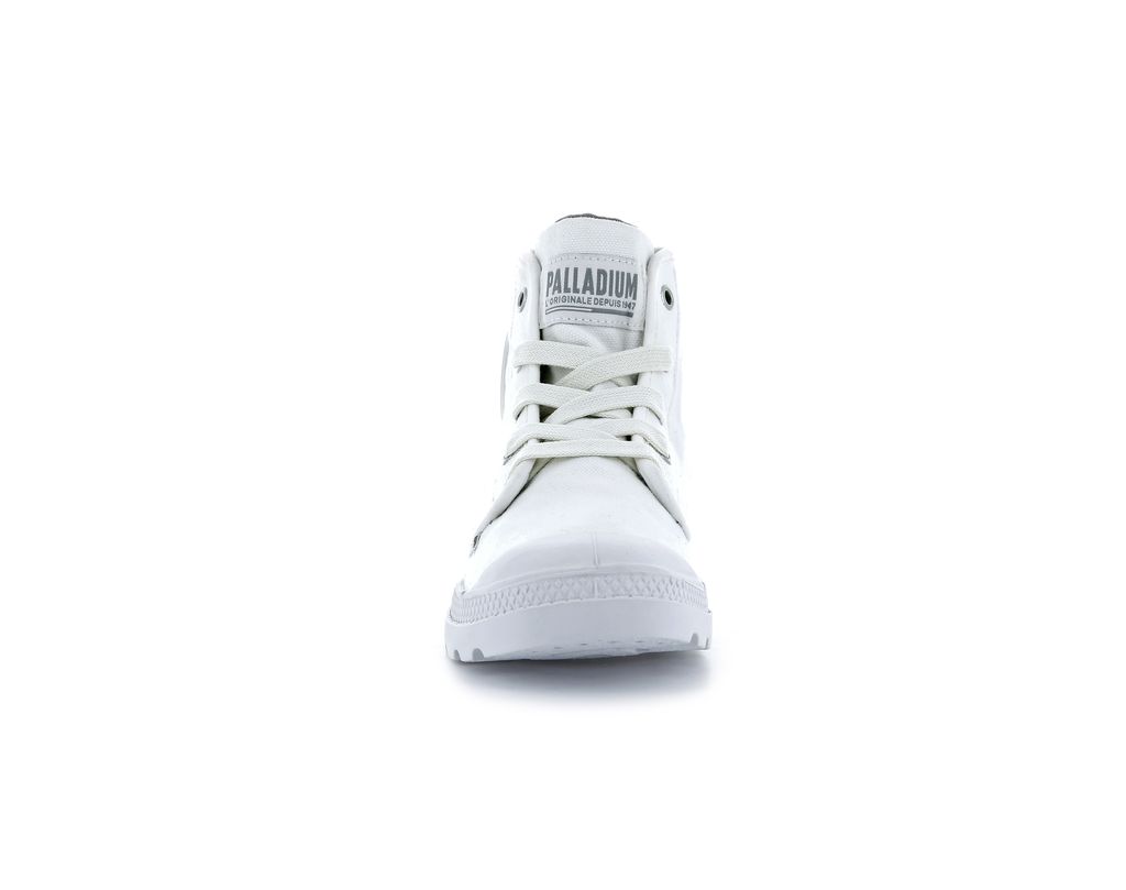 Kozaki Palladium Pampa Hi Damskie Białe | FZV532160