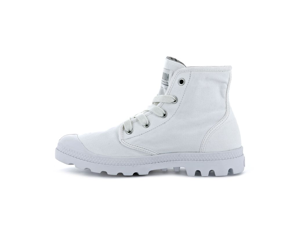 Kozaki Palladium Pampa Hi Damskie Białe | FZV532160