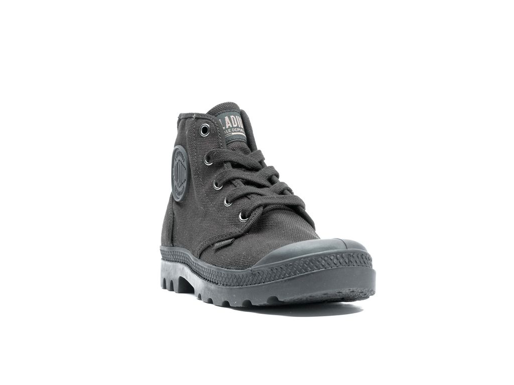 Kozaki Palladium Pampa Hi Damskie Czarne Czarne | OYZ478029