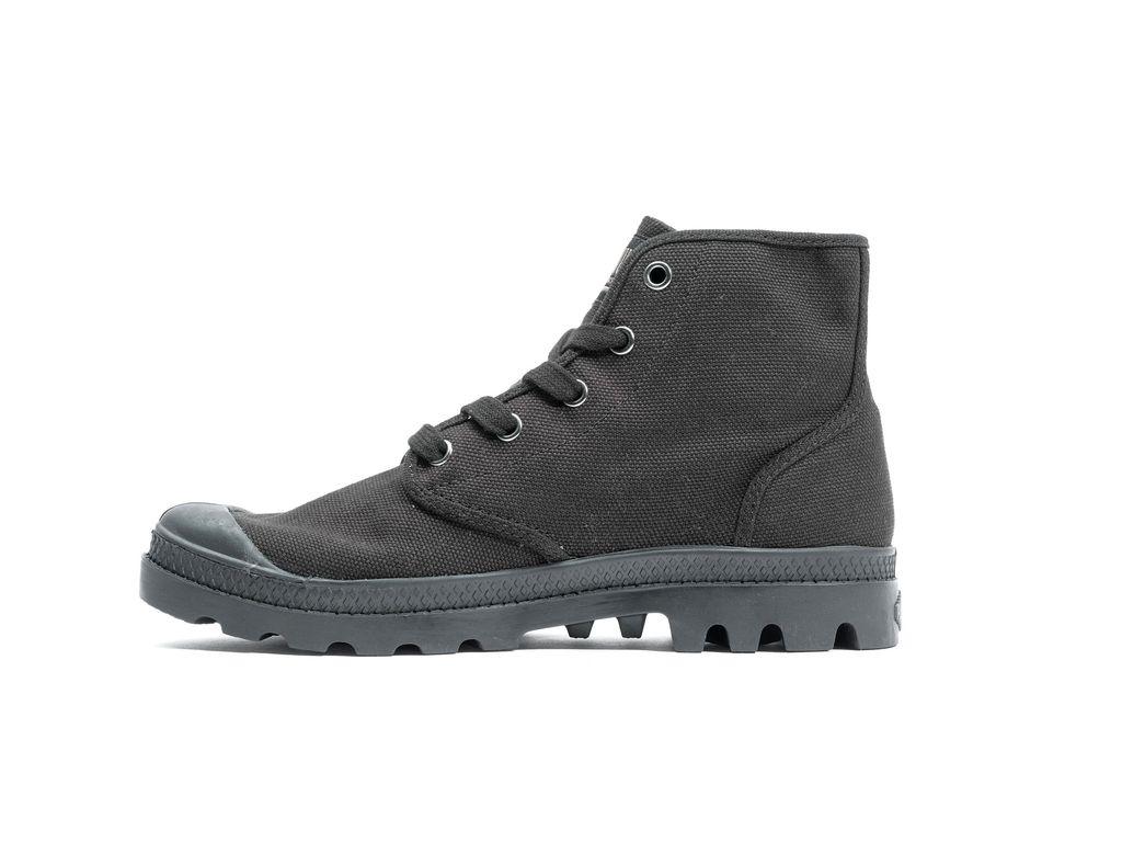 Kozaki Palladium Pampa Hi Damskie Czarne Czarne | OYZ478029