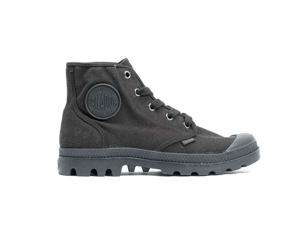 Kozaki Palladium Pampa Hi Damskie Czarne Czarne | OYZ478029