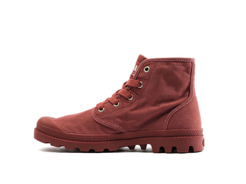 Kozaki Palladium Pampa Hi Damskie Czerwone | XIO567402