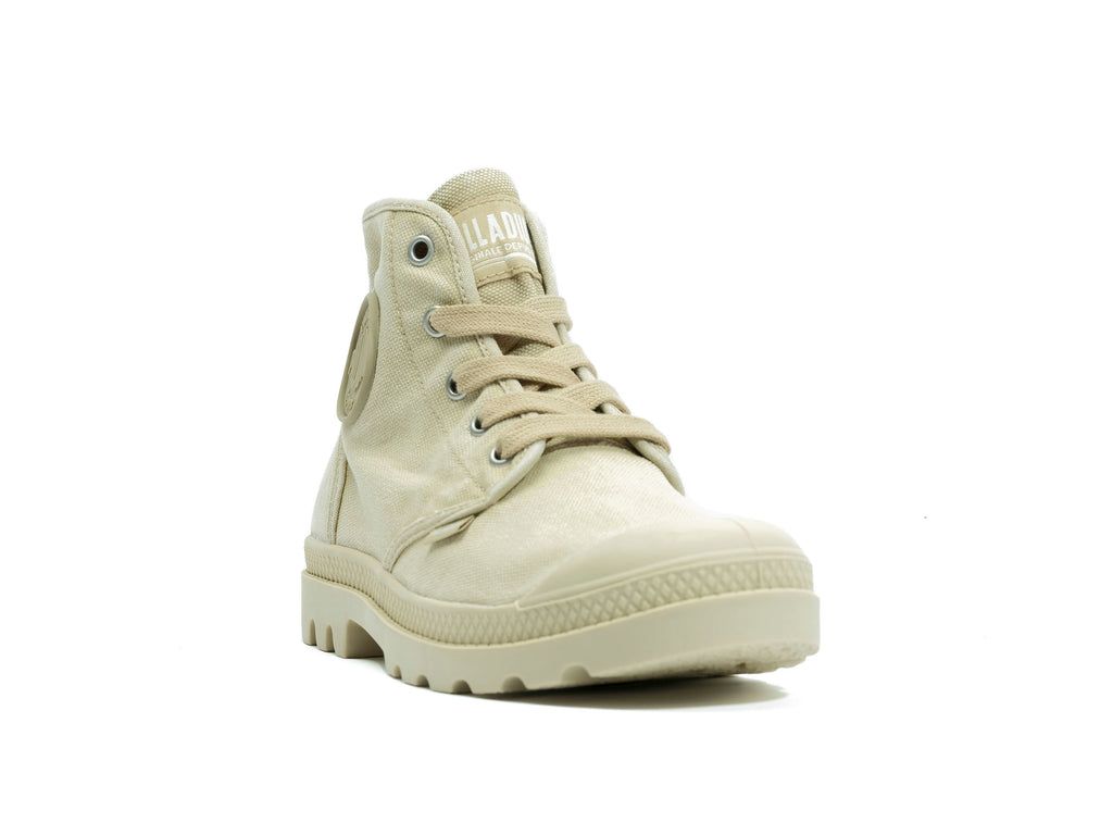 Kozaki Palladium Pampa Hi Damskie Sahara/Ecru | VCL598123