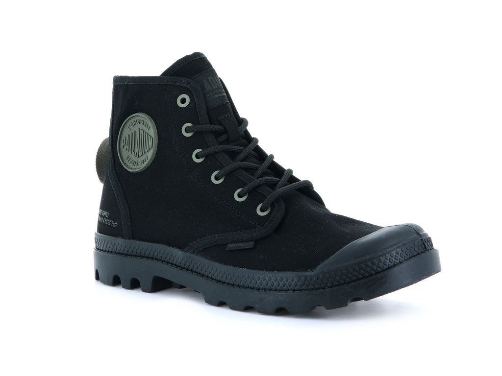 Kozaki Palladium Pampa Hi Htg Supply Damskie Czarne Czarne | VGT038412