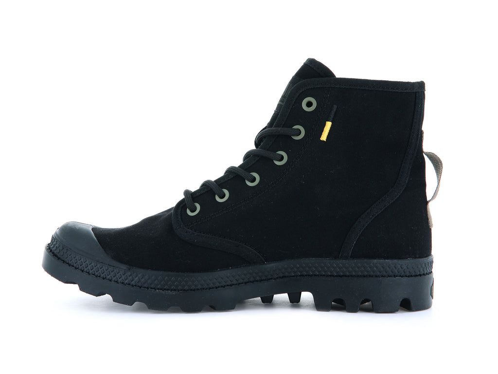 Kozaki Palladium Pampa Hi Htg Supply Damskie Czarne Czarne | VGT038412