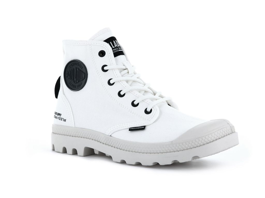 Kozaki Palladium Pampa Hi Htg Supply Dziecięce Białe | WUT271469