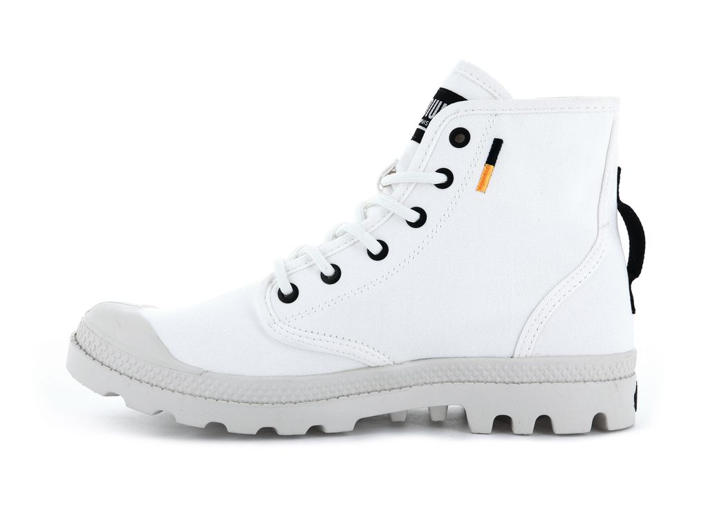 Kozaki Palladium Pampa Hi Htg Supply Dziecięce Białe | WUT271469