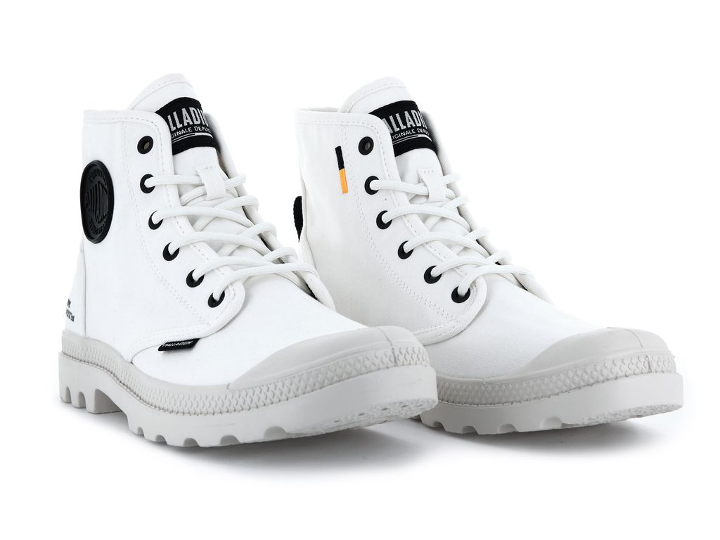 Kozaki Palladium Pampa Hi Htg Supply Dziecięce Białe | WUT271469