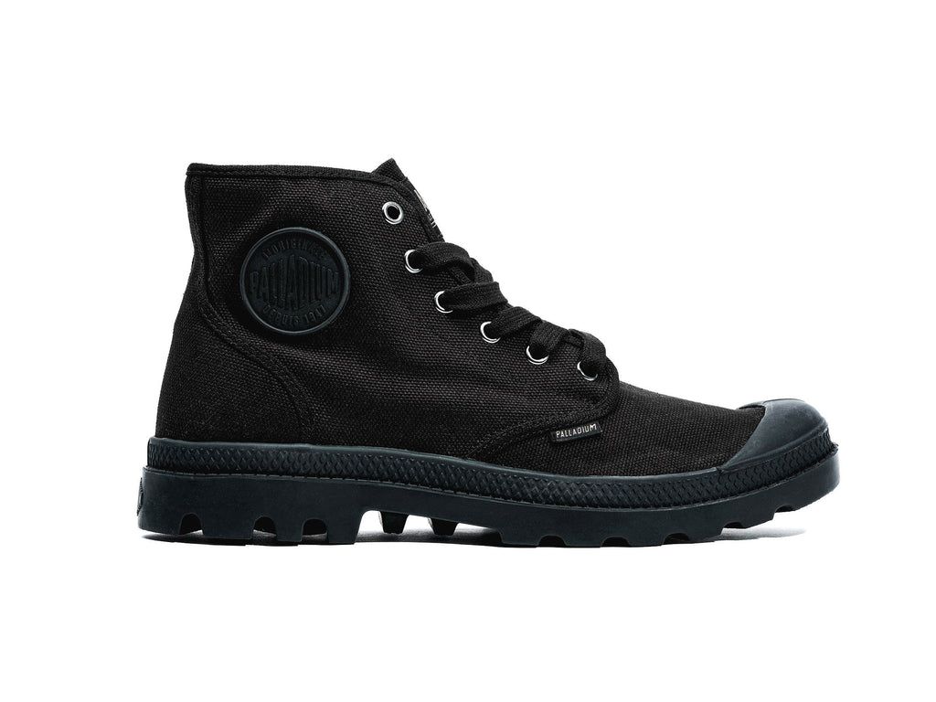 Kozaki Palladium Pampa Hi Męskie Czarne Czarne | OTC625947