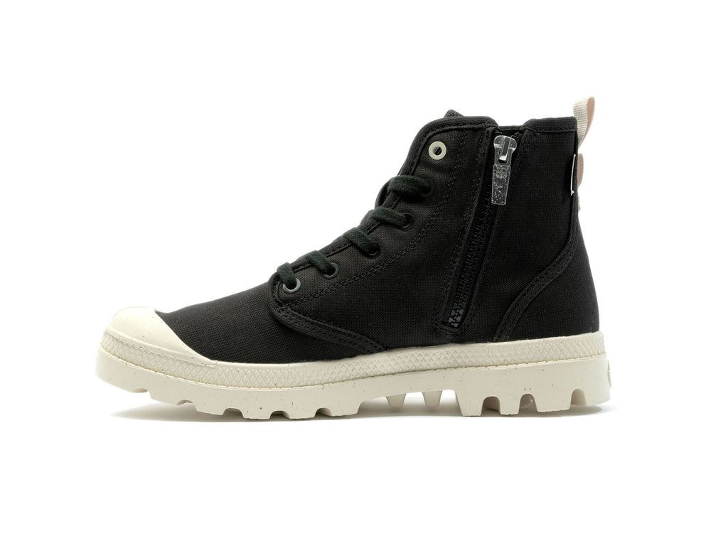 Kozaki Palladium Pampa Hi Zip Organic Damskie Czarne | ZVH250913