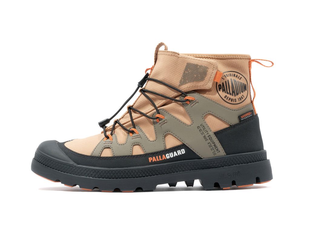 Kozaki Palladium Pampa Lite+ Xplor Wp+ Damskie Woodlin | WAL368702