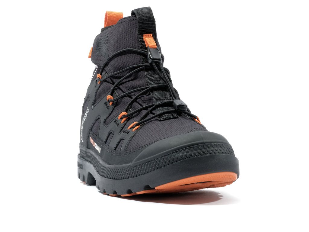 Kozaki Palladium Pampa Lite+ Xplor Wp+ Dziecięce Czarne | TVO645729