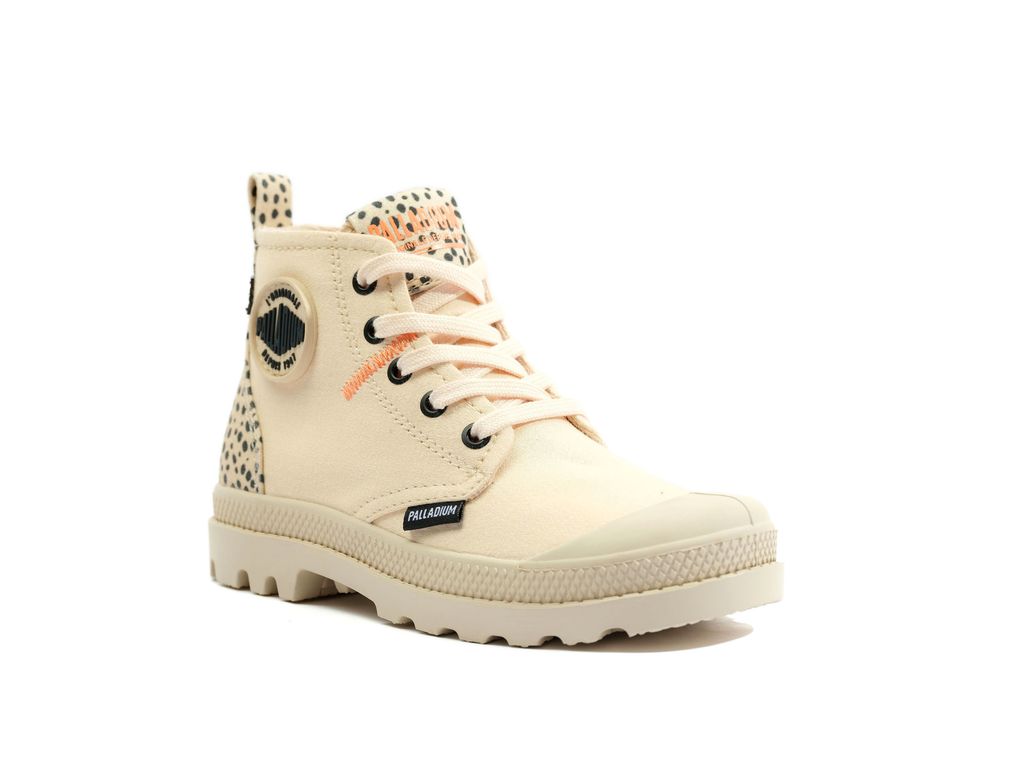 Kozaki Palladium Pampa Safari Dziecięce Brązowe | MDC253098