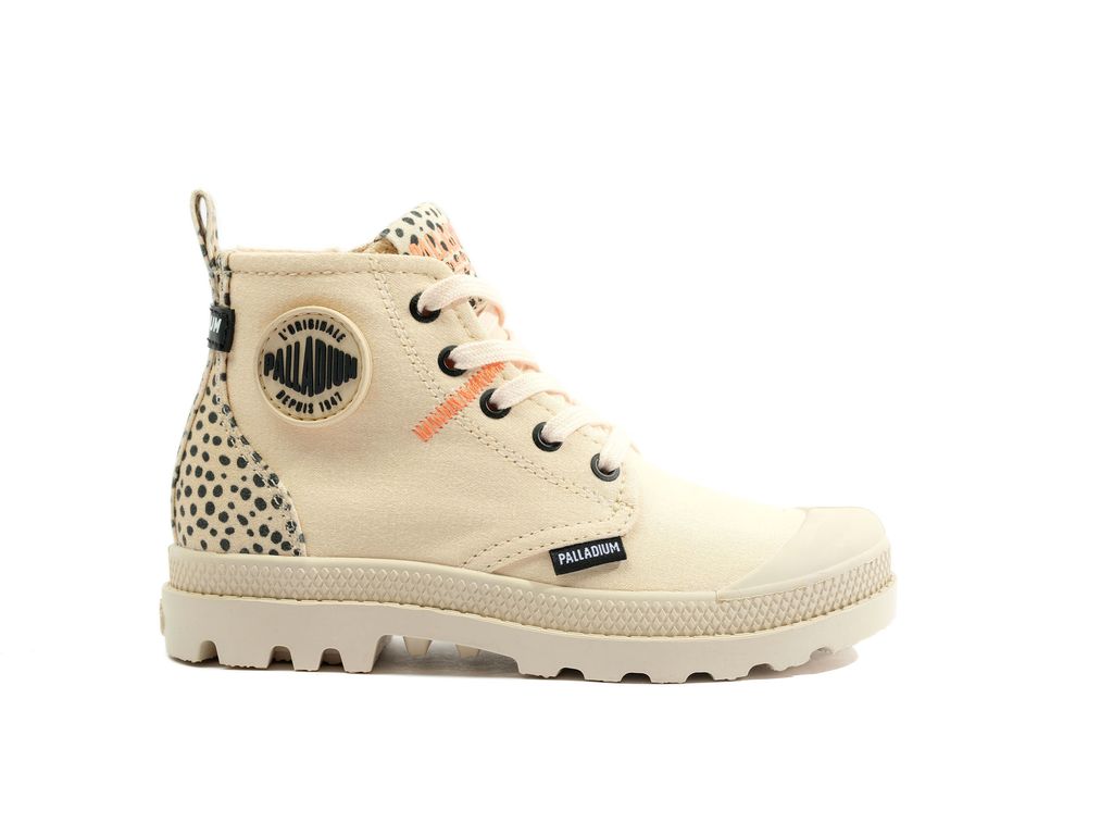 Kozaki Palladium Pampa Safari Dziecięce Brązowe | MDC253098