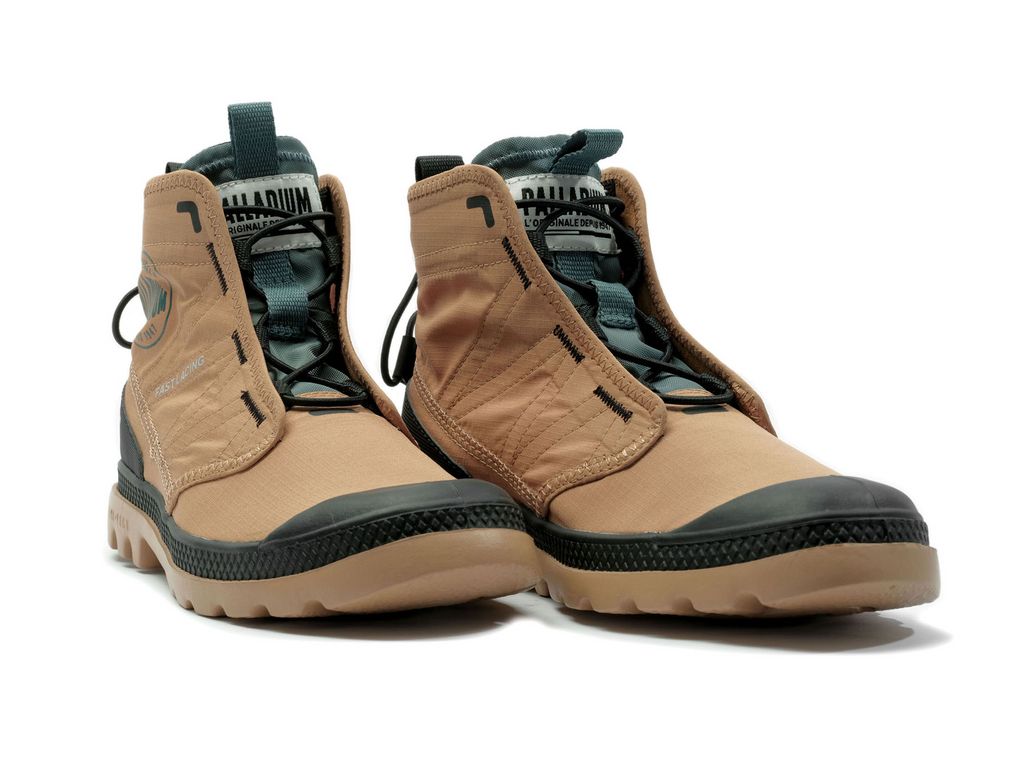 Kozaki Palladium Pampa Travel Lite Rs Dziecięce Woodlin | BRM136205