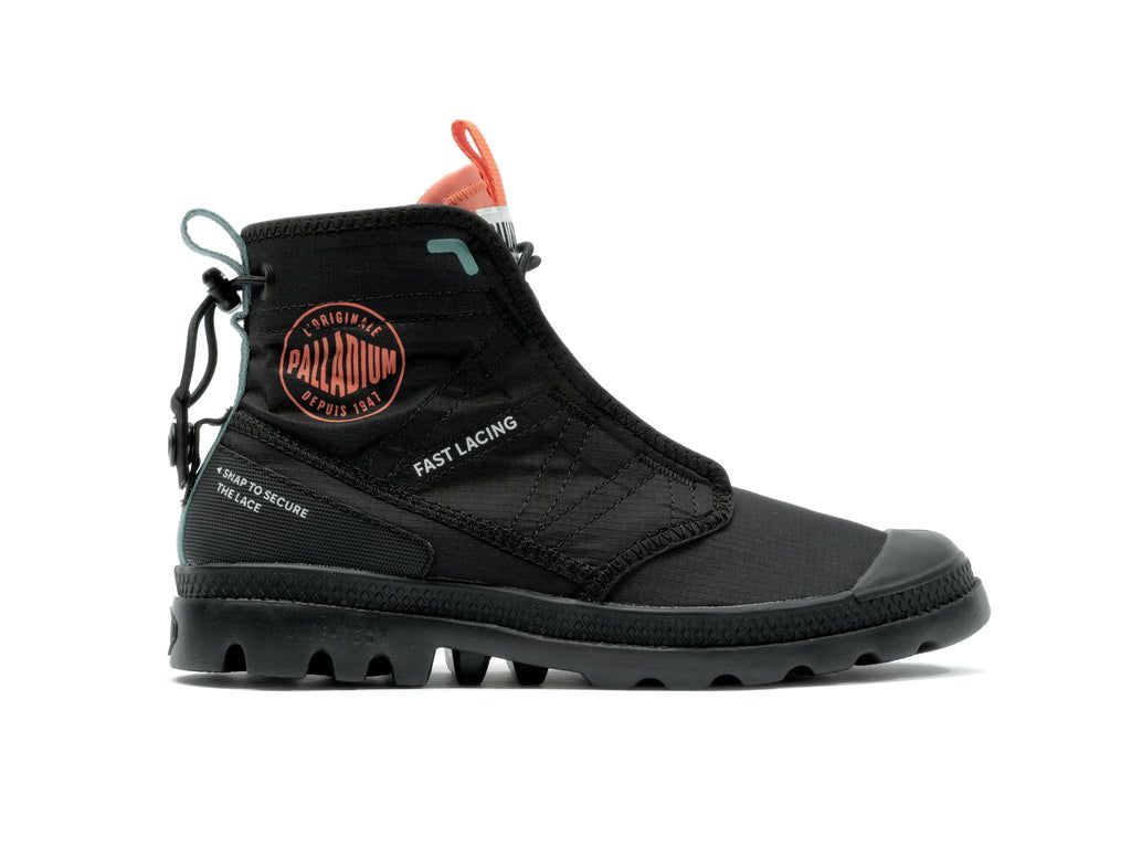 Kozaki Palladium Pampa Travel Lite Rs Męskie Czarne | MJQ296580