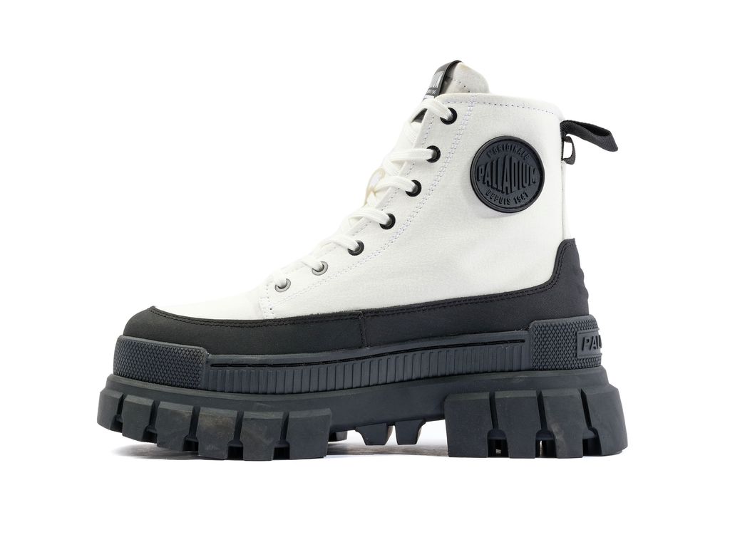 Kozaki Palladium Revolt Boot Zip Tx Damskie Białe | YPX152098