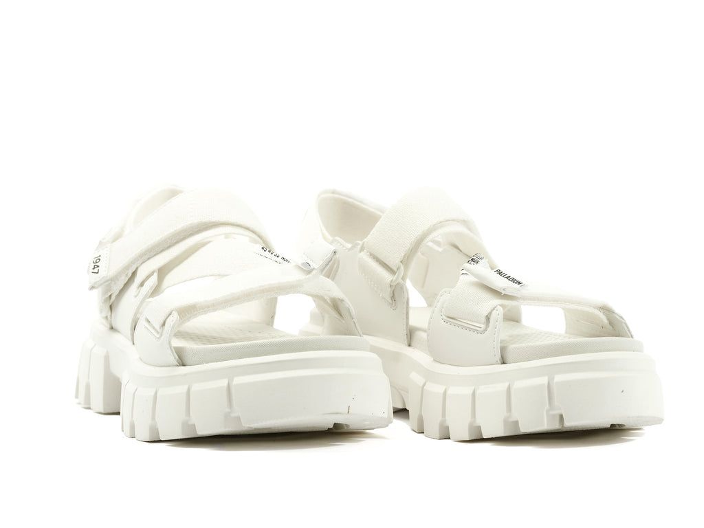 Sandały Palladium Revolt Sandal Mono Damskie Białe | OXI274601