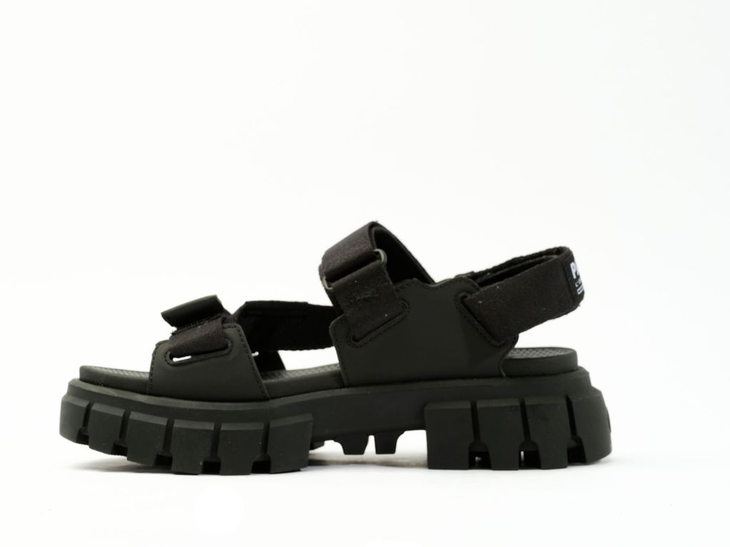 Sandały Palladium Revolt Sandal Mono Damskie Czarne | NEL439867