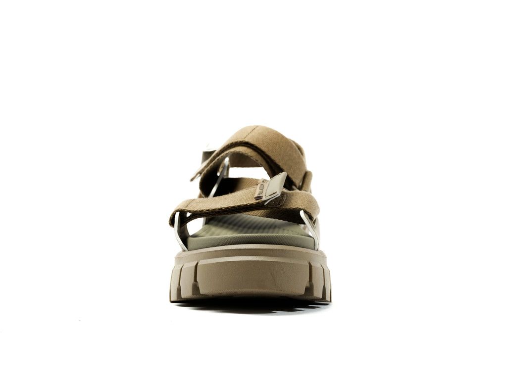 Sandały Palladium Revolt Sandal Mono Damskie Zielone | ZMI831629